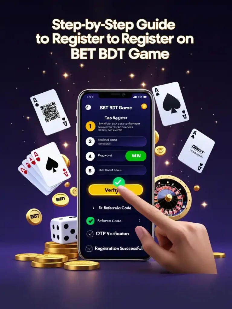 Step-by-Step Guide to Register on BET BDT GAME